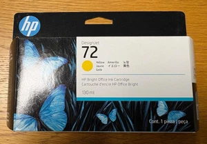 Original HP 72 Tintenpatrone Gelb C9373A (Juni 2027) - Bild 1 von 2