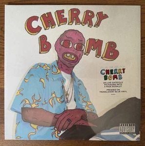Tyler The Creator - Cherry Bomb Limited Mask Cover Blue Color Vinyl 2xLP Sealed - Picture 1 of 3