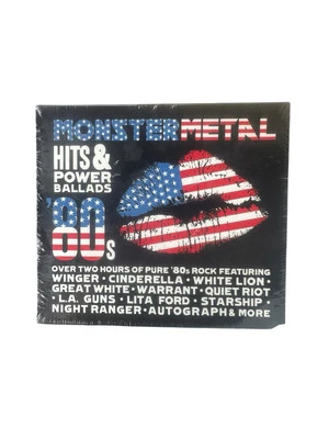 Various Artists : Monster Metal Hits & Power Ballads CD Set NEW SEALED - Image 1 of 2