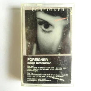 Foreigner / Inside Information Cassette - Picture 1 of 5