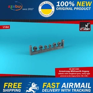 A.W. Argosy Wheels gewichtete Reifen frühes Maßstab 1/144 Modell ARMORY AR AW14405 - Bild 1 von 1