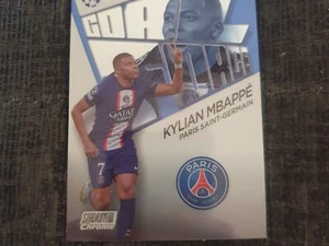🙂 Topps Stadium Club Chrom 2022-23 Kylian Mbappe Goal Force PSG Karte - Bild 1 von 1