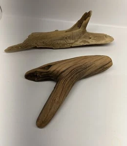 Natural Driftwood Logs Aquarium / Terrarium Decor (Lot Of 2) Very Clean - Picture 1 of 13