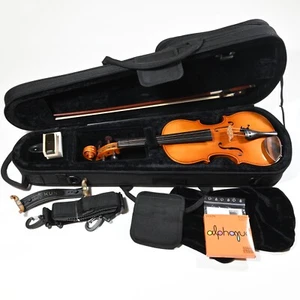 1/2 Suzuki Violin No. 330 (Intermediate), Nagoya, Japan - Full Outfit - SUPERB! - Picture 1 of 24
