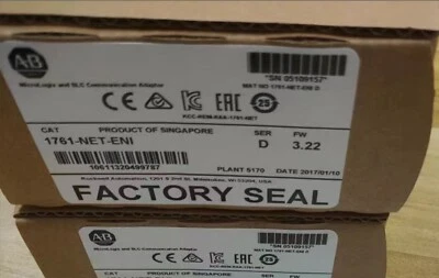 1761-NET-ENI MICROLOGIX AND SLC COMMUNICATION ADA 1761-NET-ENI New IN BOX Foto 1 de 3
