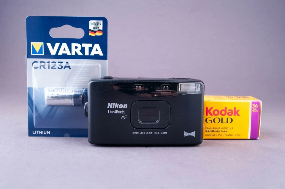 Nikon Lite Touch AF Panorama  Point&Shoot Film Camera - Image 1 of 4