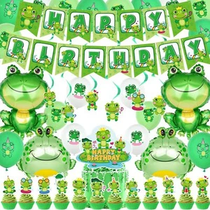 Frog Birthday Party Decorations Princess and Frog Party Favors Include Birthd... - Picture 1 of 6