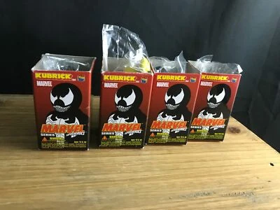 ЛОТ ИЗ 4 ОТКРЫТЫХ ФИГУРОК КУБРИКА MARVEL СУПЕРГЕРОИ СЕРИЯ 2 ВЕНОМ, КАРАТЕЛЬ, ОМЕГА - Изображение 1 из 4