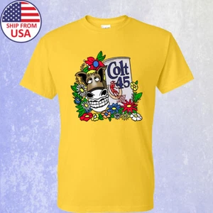 Colt 45 Donkey Jeff Spicoli Hombre Amarillo Talla S-5XL - Imagen 1 de 1