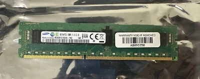Samsung 8GB 1Rx4 PC3L-12800R ECC REG M393B1G70QH0-YK0 Server Memory - Image 1 of 2
