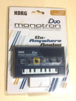 Korg Monotron Duo Dual Oscillator Analog Pocket Synthesizer from Japan F/S - Image 1 of 4