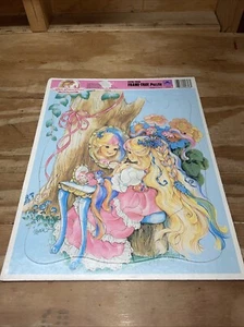 Rompecabezas bandeja marco 24 piezas Lady Lovely Locks and the Pixietails 1986 vintage - Imagen 1 de 3