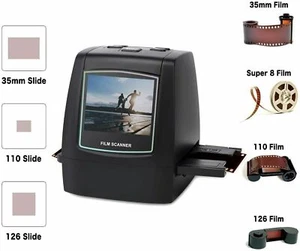 22MP All-in-1 Film & Slide Scanner, Converts Films/Slides/Negatives to Digital - Picture 1 of 6