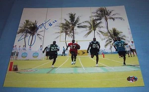 NY Jets Justin Miller Signed Autographed 8x10 Photo Clemson E - Picture 1 of 1