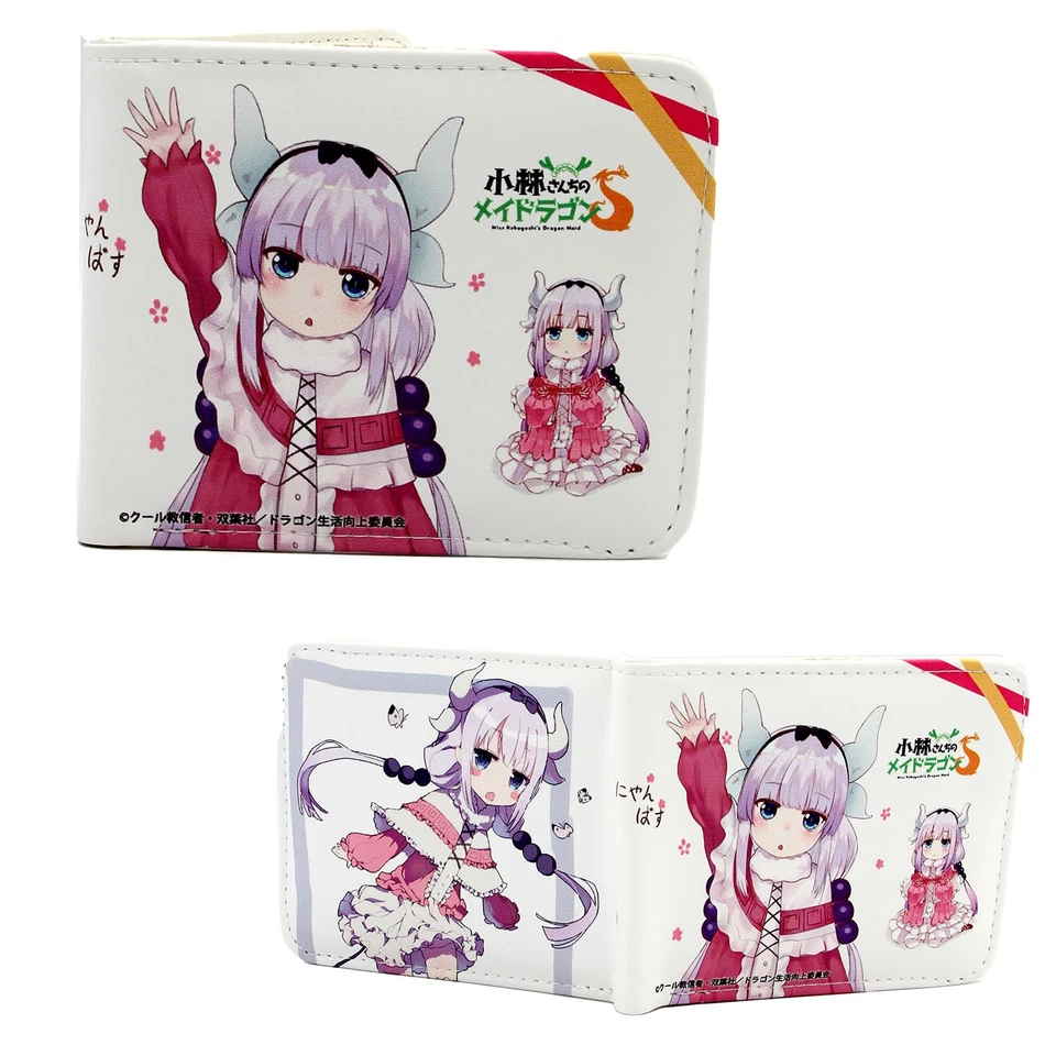 KANNA KAMUI Miss Kobayashi's Dragon Maid 4 in. Bi Fold Wallet (Kobayashi) - Image 1 of 2