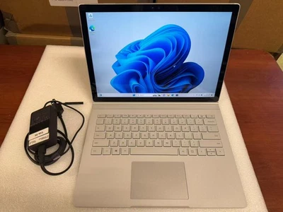 Microsoft Surface Book 13.5” Core i5-6300U 8GB Ram 256GB SSD Win 11 Pro Foto 1 de 4