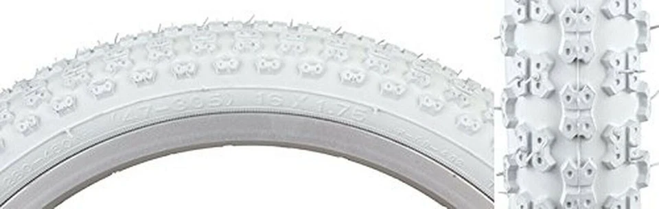 Sunlite MX3 BMX Tires, 12.5" x 2.25", White/White - Image 1 of 1