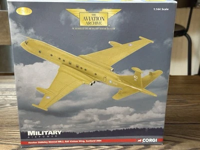 Rare Corgi Hawker Siddeley Nimrod MR.2 RAF Kinloss Wing, Scotland 2004 1:144 NIB - Image 1 of 4
