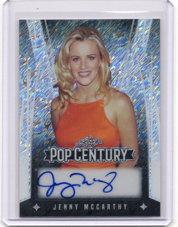 2025 Leaf Pop Century Jenny McCarthy Silver 5/15 Autograph - Image 1 of 1