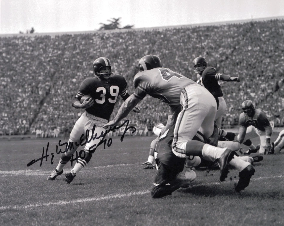Hugh McElhenny Autographed Signed 8x10 Photo San Francisco 49ers "HOF 70 - Image 1 of 1