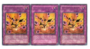 Yugioh - 3X Chthonian Blast - Raro - Ilimitado - EEN-EN050 - Casi Como Nuevo - Imagen 1 de 1