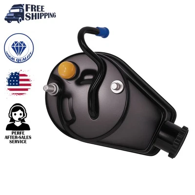 FOR Chevrolet GMC C1500 C2500 K1500 K2500 1990-1995 Premium Power Steering Pump - Image 1 of 4