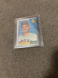 1961 Topps #452 Bob Allen RS, RC Cleveland Indians VG - Picture 1 of 3