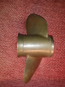 Kiekhaefer/Mercury 48-29656A   1-19,  2- Blade Bronze Propeller - Picture 1 of 18