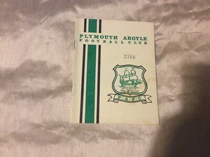 RARE 1965 LEAGUE CUP SEMI FINAL PLYMOUTH ARGYLE V LEICESTER CITY F - Picture 1 of 2