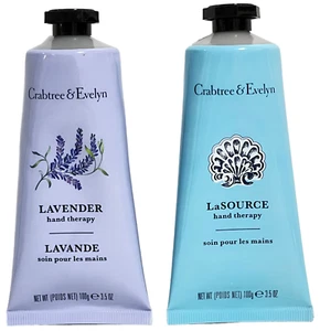 Crabtree & Evelyn LAVENDER & LA SOURCE Hand Therapy Conditioning Creams 3.5 oz - Picture 1 of 17