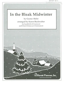 In The Bleak Midwinter Sheet Music Handbells (3-5 Octaves) Holst Buckwalter - Picture 1 of 4