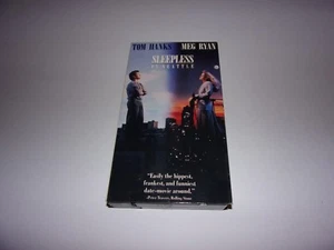 Sleepless in Seattle (VHS, 1993) Tom Hanks, Meg Ryan - Imagen 1 de 3