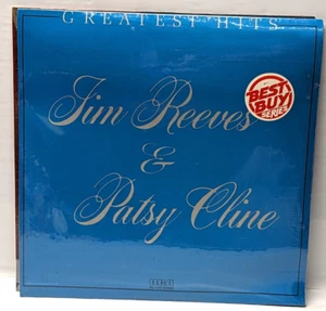 JIM REEVES & PATSY CLINE Greatest Hits 1981 VINYL LP RCA New - Picture 1 of 2