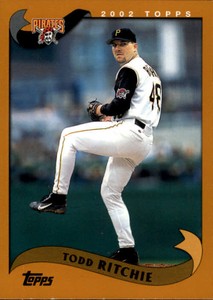 2002 Topps Baseball #156 Todd Ritchie