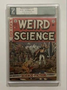 Vintage EC Comics Weird Science #13 1952 Golden Age PGX 7.0 Restored - Picture 1 of 4