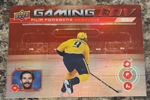 2024-25 Upper Deck Series 1 Gaming FOV Filip Forsberg #GFOV-16 - Picture 1 of 2