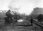 Great Western Railways steam train outside Paddington OLD PHOTO