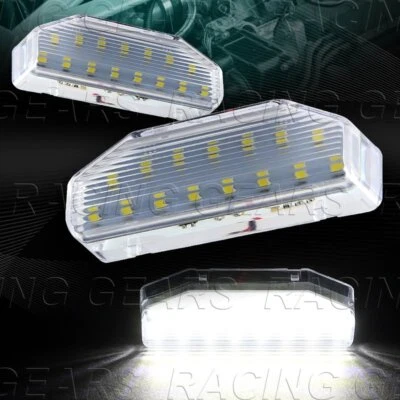BRIGHT WHITE 6000K SMD LED LICENSE PLATE LIGHTS LAMP FIT 04-12 MAZDA RX-8 RX8 - Image 1 of 4
