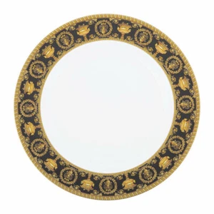VERSACE BY ROSENTHAL I LOVE BAROQUE NERO DINNER PLATE #403653-10227 BRAND NIB FS - Picture 1 of 1