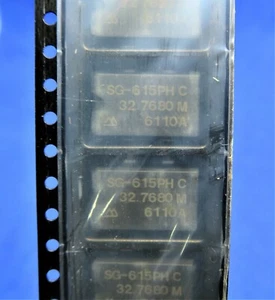 SEIKO EPSON SG-615PH 32.7680MC2 32.768 MHz 5V CMOS XO OSCILADOR 4 PIN DIP 5-PC - Imagen 1 de 3