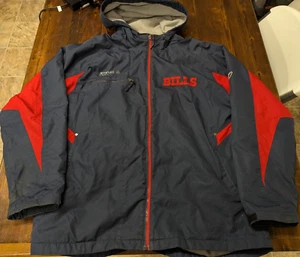 Reebok Buffalo Bills System Control NFL Auth Sideline Jacket Men's M + Gloves - Picture 1 of 11