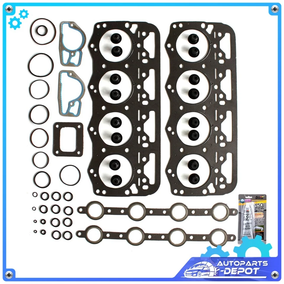 Head Gasket Set For 1995 1996 1997 Ford F Super Duty 7.3L V8 OHV VIN F Foto 1 de 4