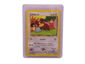 Pokémon Neo Discovery Set Unlimited Print Teddiursa Karte #65/75 Common Gebraucht Sehr guter Zustand - Bild 1 von 7