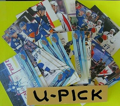 U PICK  2016-17  UPPER DECK CANVAS  CHEAP.. CHEAP ..  #1 - 210   LOW SHIPPING .. - Image 1 of 2