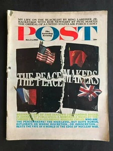 The Saturday Evening Post  October 14 1961 The PeaceMakers - Picture 1 of 2