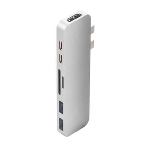 HYPER HyperDrive DUO 7-in-2 USB Type-C Hub MacBook Pro MacBook Air GN28B-SILVER - Picture 1 of 5