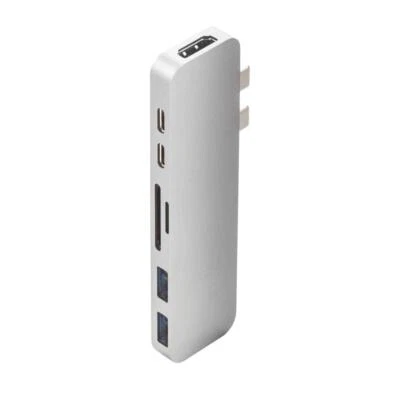 HYPER HyperDrive DUO 7-in-2 USB Type-C Hub MacBook Pro MacBook Air GN28B-SILVER - Image 1 of 4