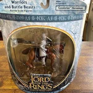 LOTR Warriors & Battle Beasts Gondorian Horseman Version 1 2002 - Bild 1 von 4