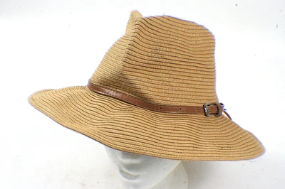 Wallaroo Hat Company Women’s Naples Natural Straw Sun Hat UPF50+ - Image 1 of 4