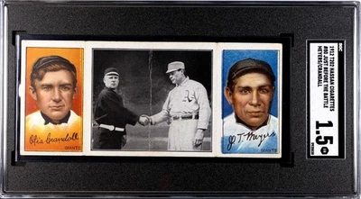 T202 Hassan Cigarettes 80 Just Before The Battle Mcgraw Meyers Crandall SGC 1.5 Foto 1 de 2